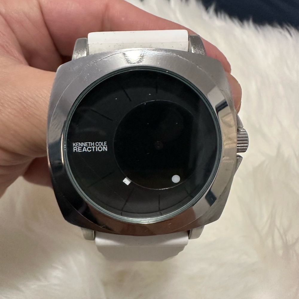 Kenneth Cole Reaction Black and Silver watch